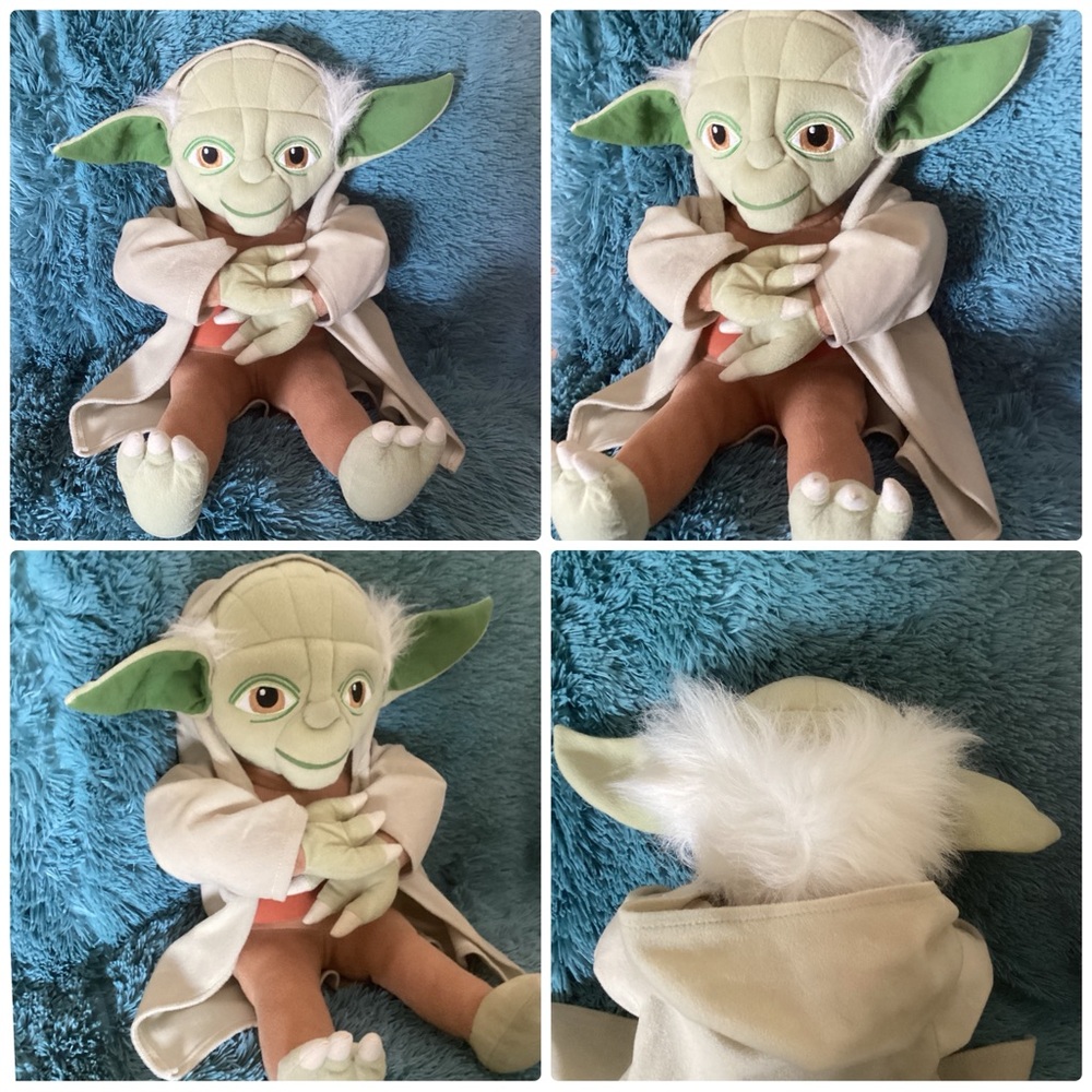 🐴 NWOT Star Wars Yoda 18”
